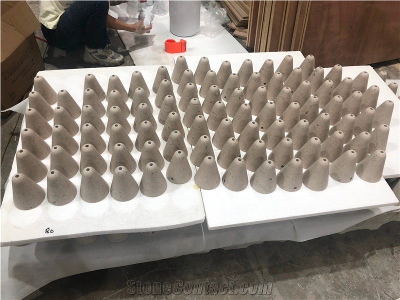 China Marble Lamp Base For Home Decorative Vase