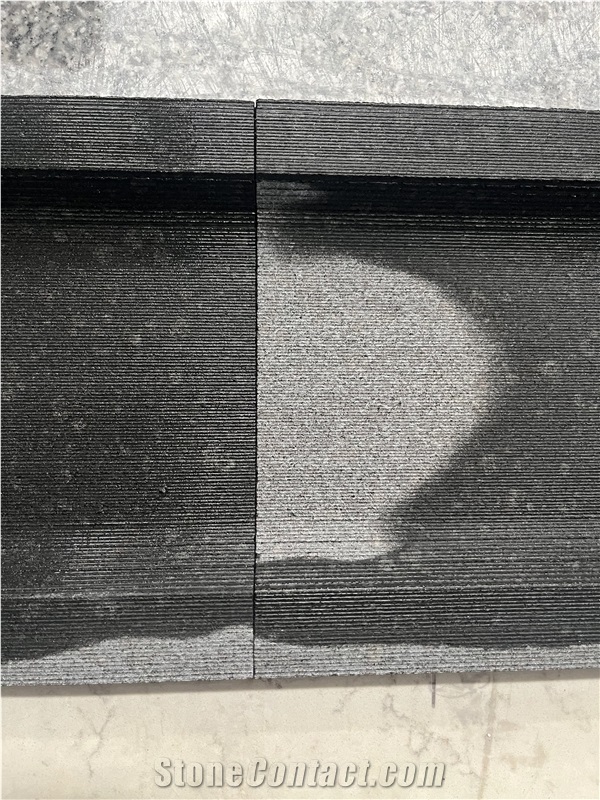G684 Black Granite Rainwater Drain Paving