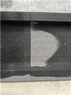 G684 Black Granite Rainwater Drain Paving