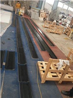 G684 Black Granite Rainwater Drain Paving