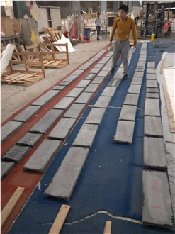 G684 Black Granite Rainwater Drain Paving