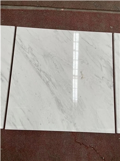 Greece Ariston White Marble Tiles Polished For Indoor Floor