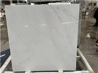 Greece Ariston White Marble Tiles Polished For Indoor Floor