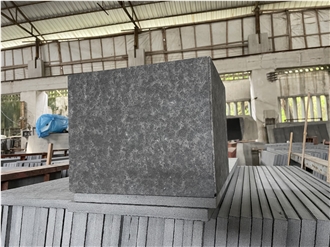 Mongolia Black Basalt Tiles Flamed For Wall Cladding