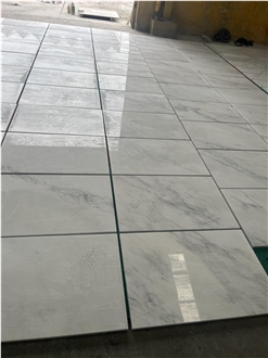 Polsihed White Marble Wall Tiles For Indoor Use