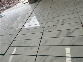 Polsihed White Marble Wall Tiles For Indoor Use