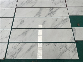 Polsihed White Marble Wall Tiles For Indoor Use