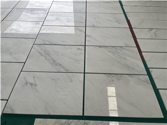 Polsihed White Marble Wall Tiles For Indoor Use