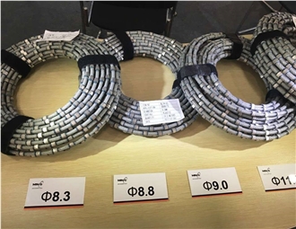 11.0Mm Diamond Wire For Granite Marble Block Cutting
