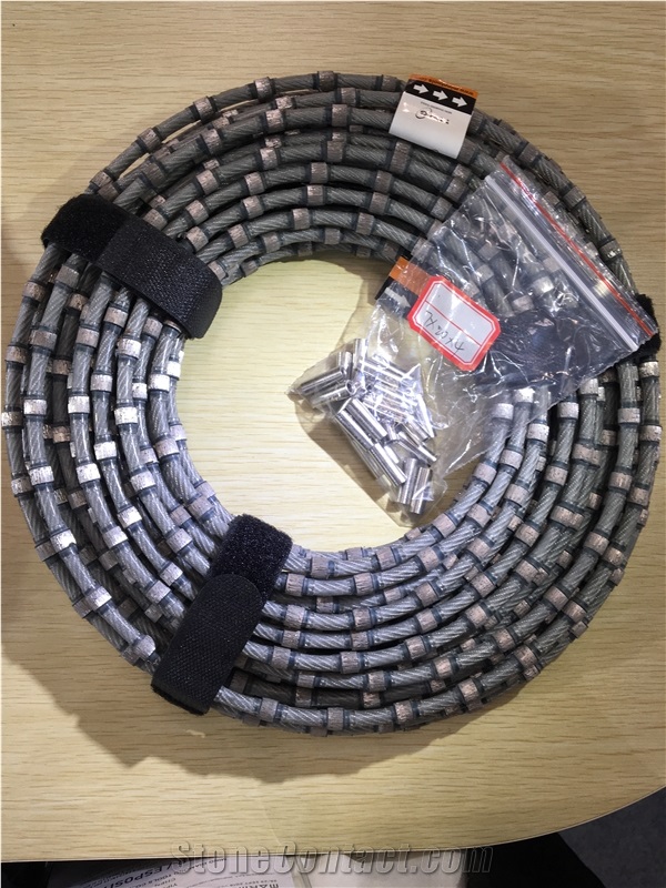 8.5 11.0 Diamond Wires For Granite Single Wire Saw