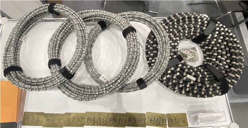 Diamond Wires For Squaring And Shaping Marble Granite