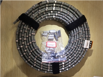 Diamond Wires For Squaring And Shaping Marble Granite