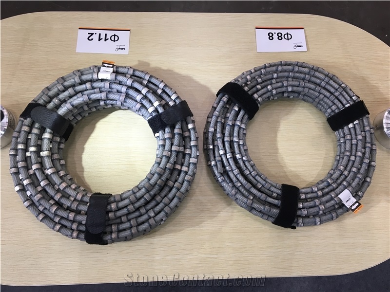 Diamond Wires For Squaring And Shaping Marble Granite