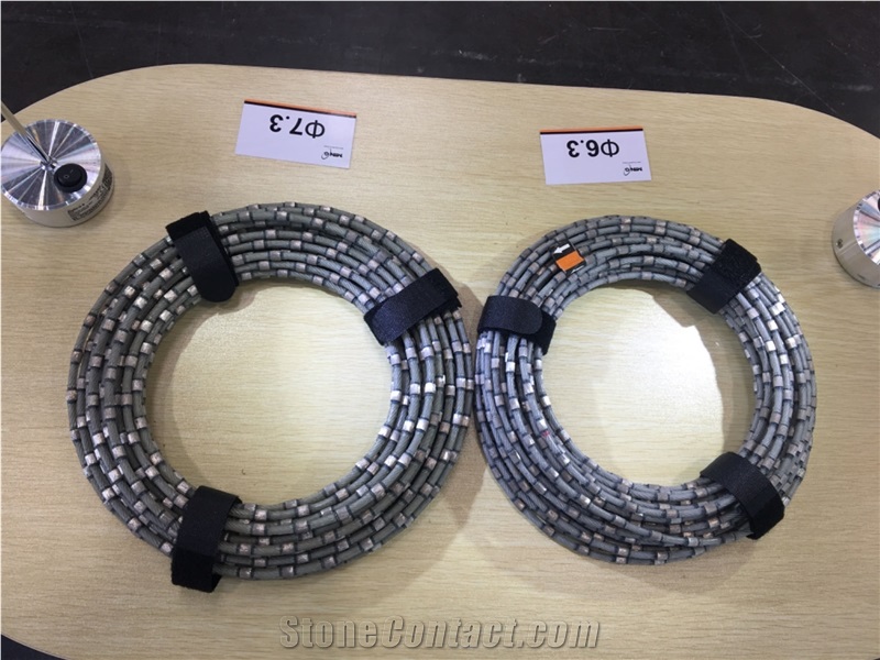 Diamond Wires For Squaring And Shaping Marble Granite