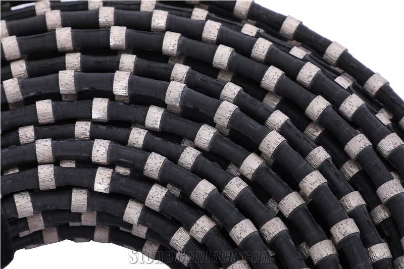 Hot Sintered Diamond Quarry Wire For Granite Quartzite