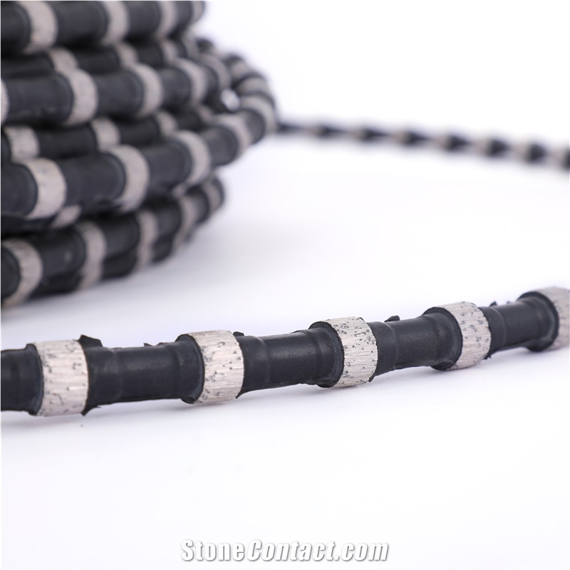 Hot Sintered Diamond Quarry Wire For Granite Quartzite