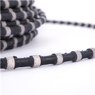 Hot Sintered Diamond Quarry Wire For Granite Quartzite
