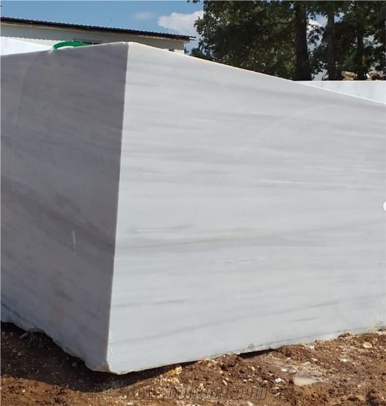 Kemalpasa White Marble Blocks