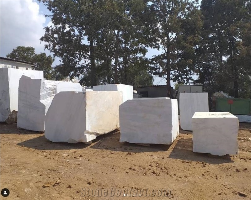 Kemalpasa White Marble Blocks