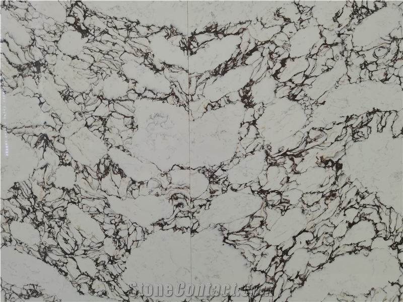 Artificial Calacatta Viola Quartz Stone Slabs