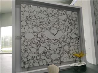 Artificial Calacatta Viola Quartz Stone Slabs