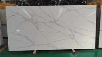 Calacatta White Artificial Stone Quartz Slabs