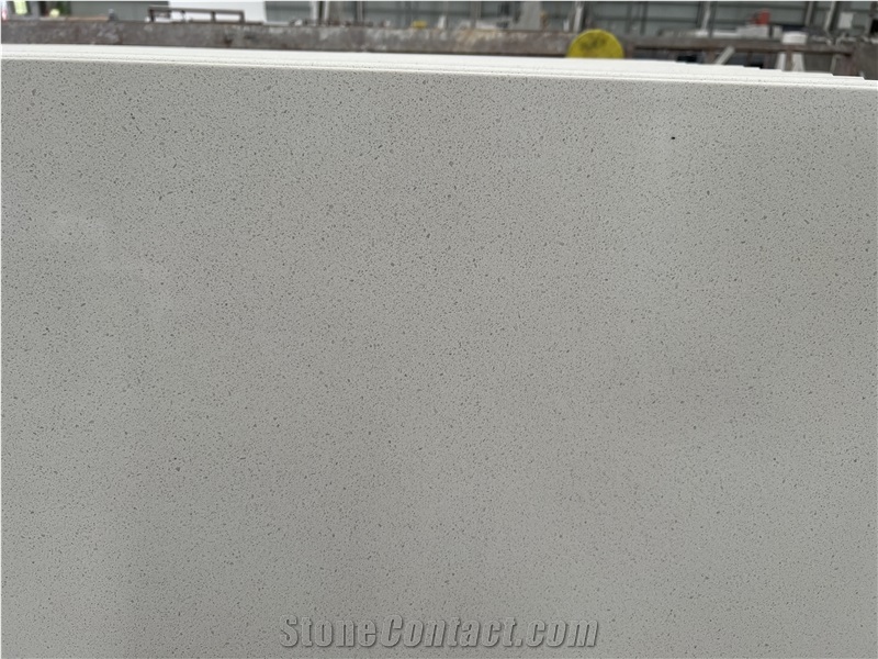 Jazz White Artificial Quartz Stone Bathroom Vanity Tops
