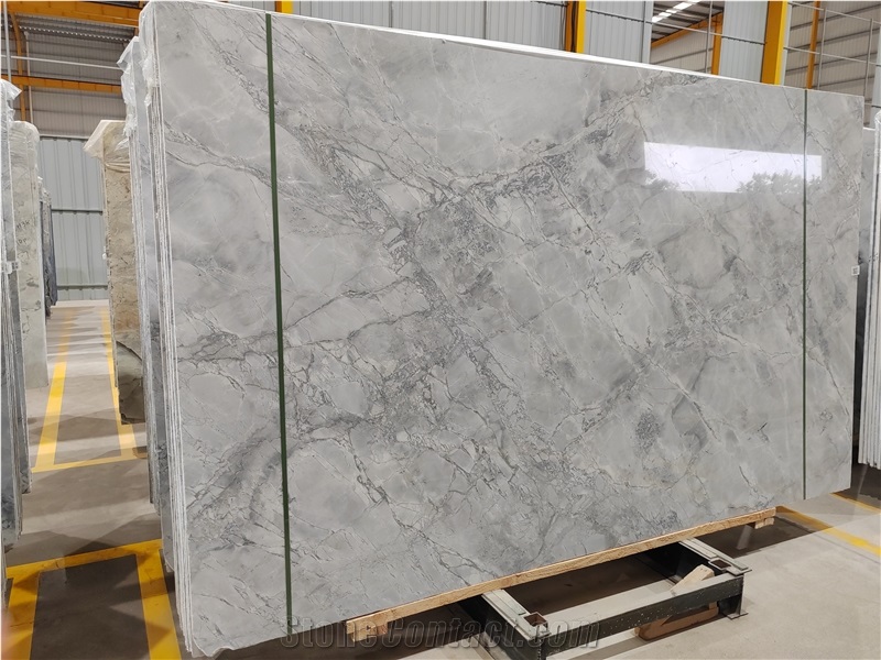 Armani Silver Marble Polished Slabs