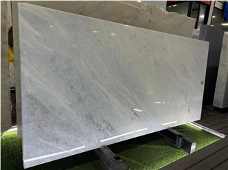 Brazil Crystal Blue - Calcite Blue Extra Marble Translucent Slab Tiles