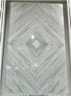 Brazil Crystal Blue - Calcite Blue Extra Marble Translucent Slab Tiles