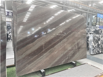 Brazil Elegant Brown Quartzite Slabs For Floor Wall