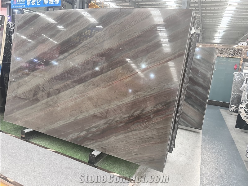 Brazil Elegant Brown Quartzite Slabs For Floor Wall
