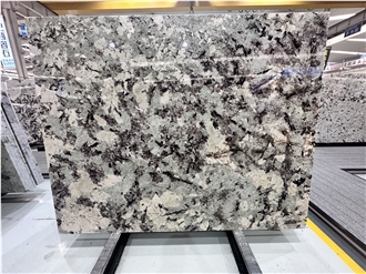 Brazil Snow Mountain Blue Granite Customizable Slabs