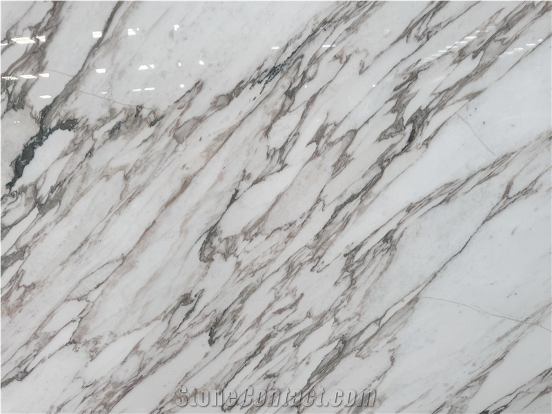 Calacatta Gold Marble Tiles Fish Maw Golden Stone Big Slabs