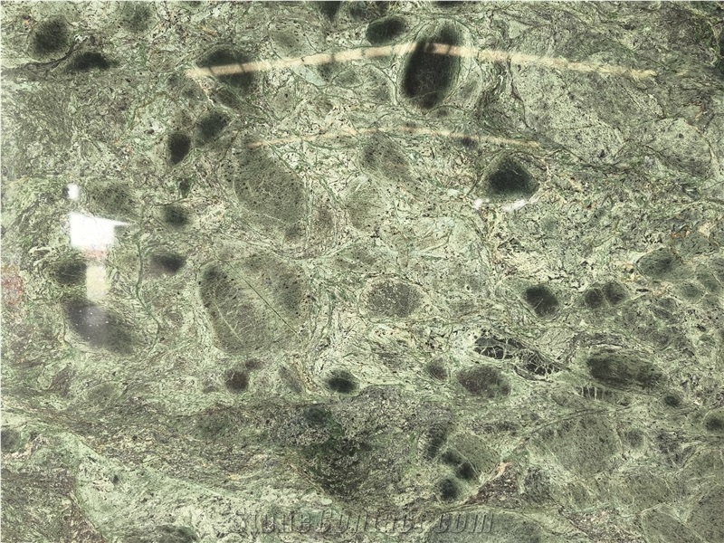 Calacatta Green Marble Slab Floor Tile