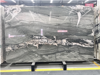 Custom Brazil Cristallo Del Mare Quartzite Slabs