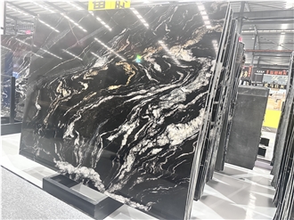 Custom Cosmic Gold Granite Slabs