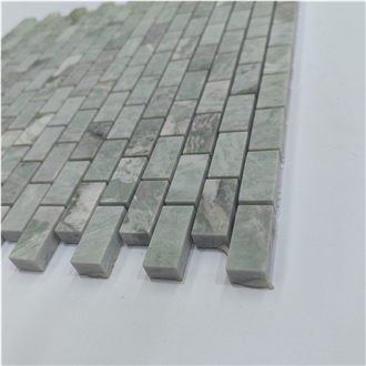 Custom Green Pearl Marble Mosaic Tiles