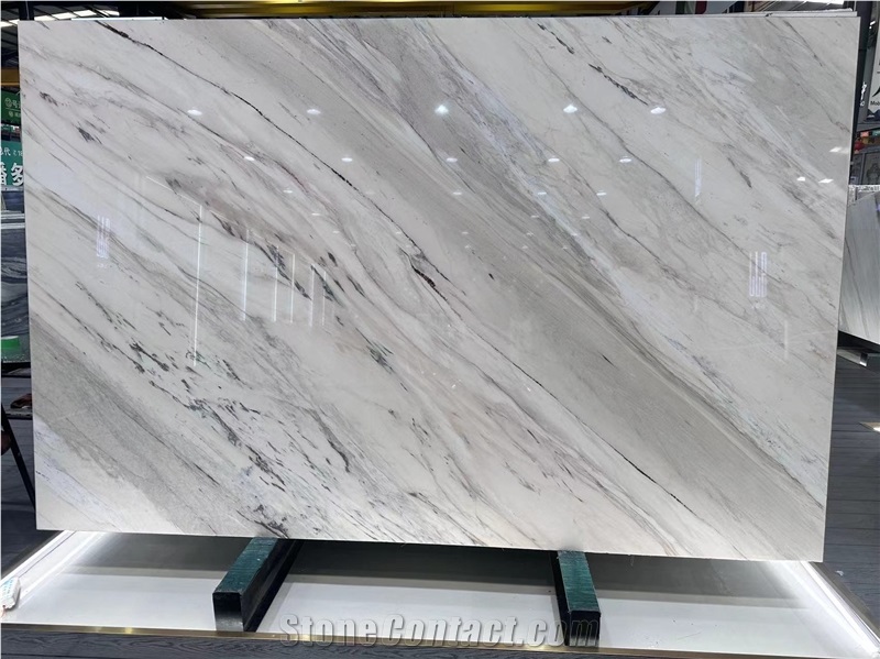 High Quality Cusromizable Platinum Sands Marble Slabs