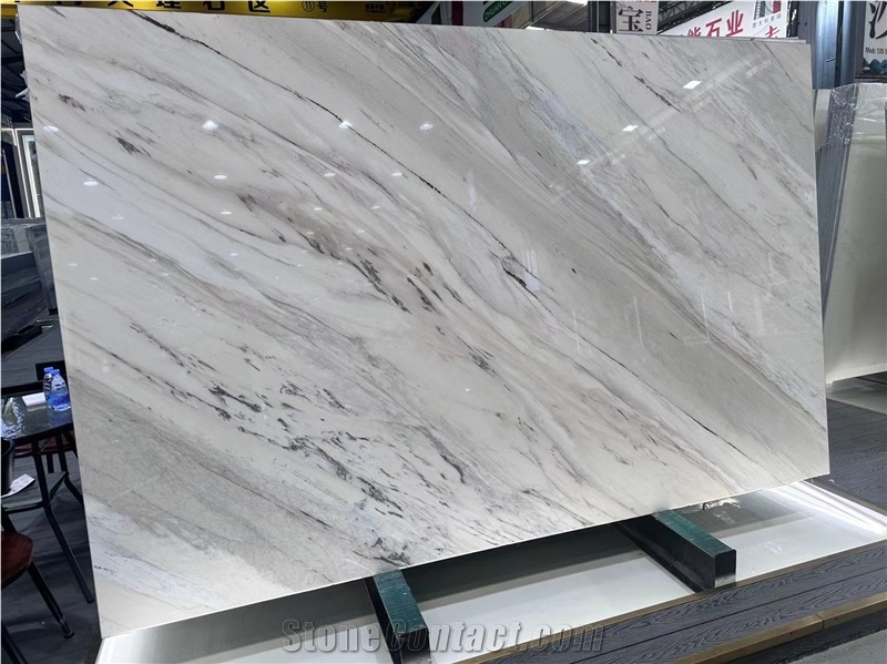 High Quality Cusromizable Platinum Sands Marble Slabs