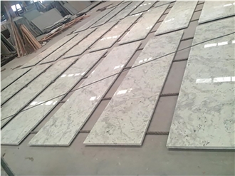 India Prefab Andromeda White Granite Countertops