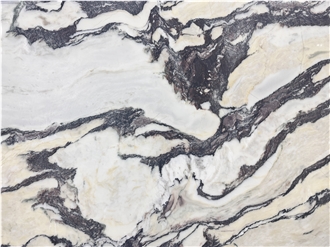 Italian Luxury Custom Polished Calacatta Viola Marble Slabs