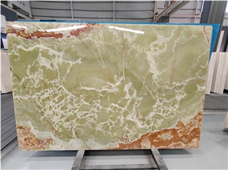 Light Green Onyx  Slabs