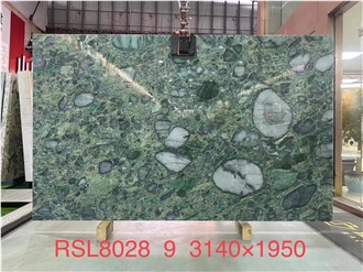 Luxury Natural Green Verde Pollock Granite Stone Slabs