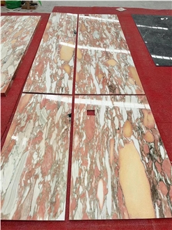 Pink Norwegian Rosa Marble Prefab Bathroom Vanity Tops