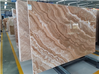 Polished Peacock Jade Brown Onyx Slabs
