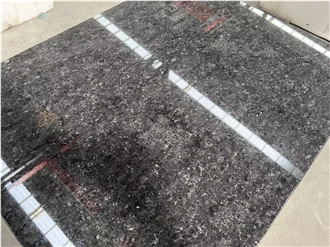 Prefab Steel Grey Granite Stone For Kitchen Countertop