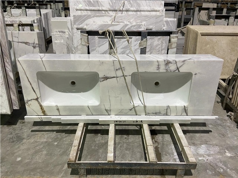 Turkey New York Milas Lilac Marble Customized Vanity Tops