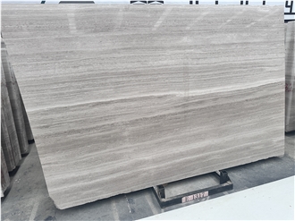 White Wooden Marble Slabs For Floor