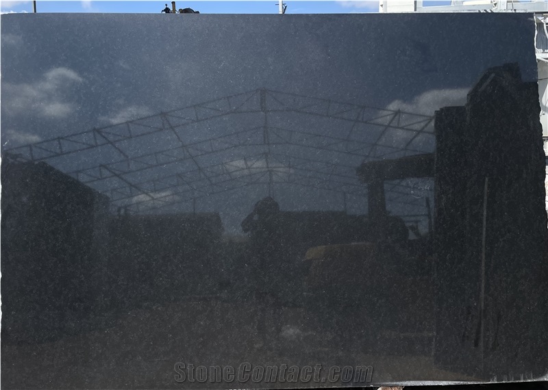Zimbabwe Black Granite Slabs